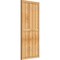 Ekena Millwork Framed Board-n-Batten Shutters, Rough Sawn Western Red Cedar, 26 7/8W x 60H, PR RBF06S26X060RWR - alternate 5